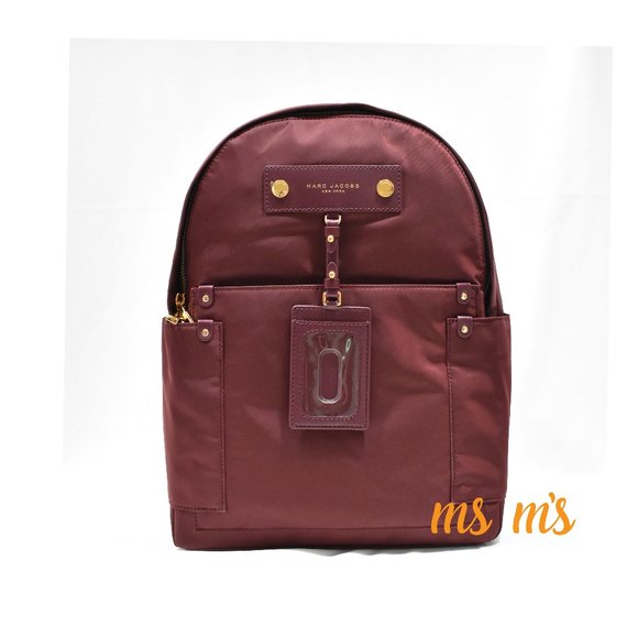 Marc Jacobs Handbags - NWT Marc Jacobs DARK WINE Nylon Backpack